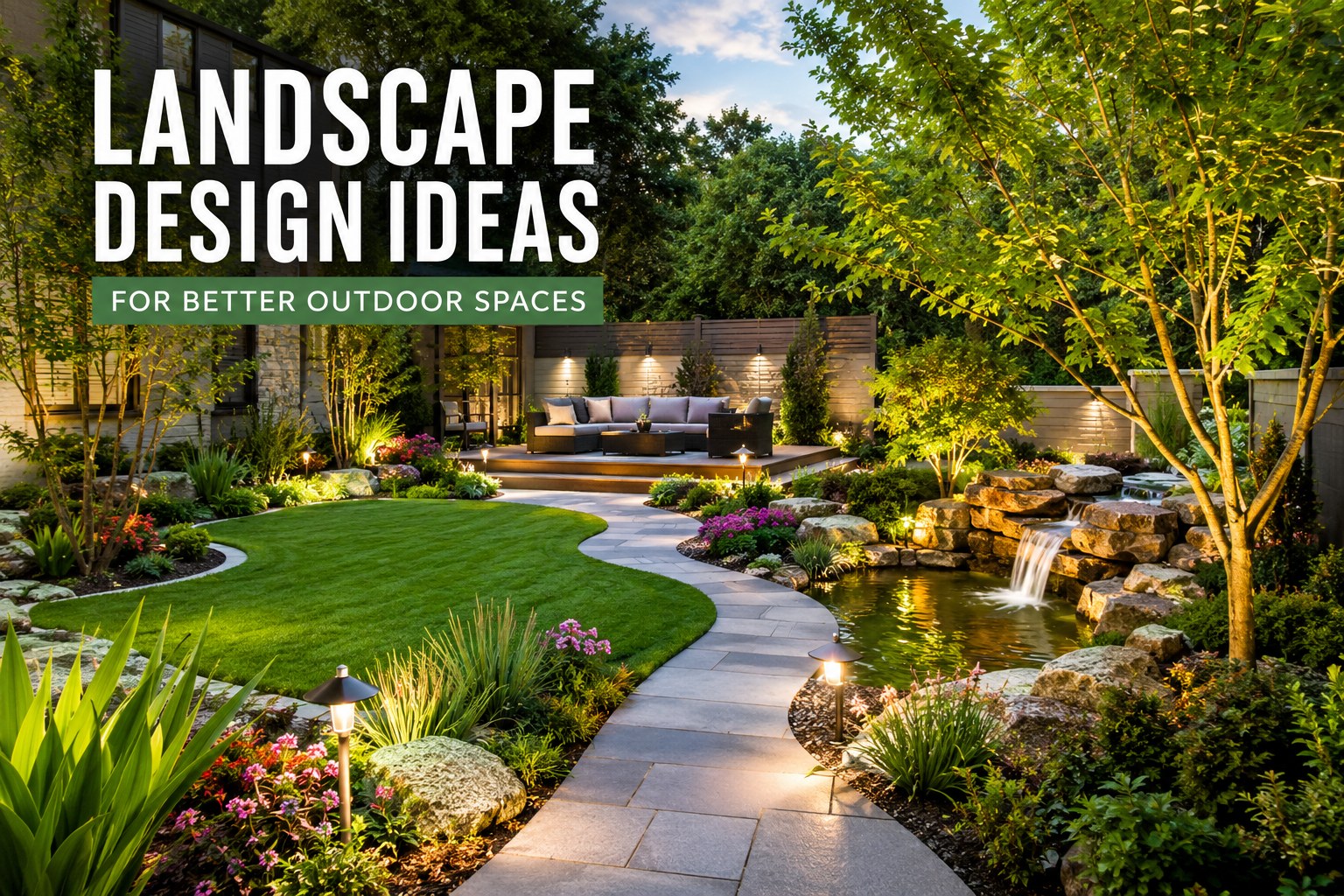 Landscape Design Ideas for Better Outdoor Spaces